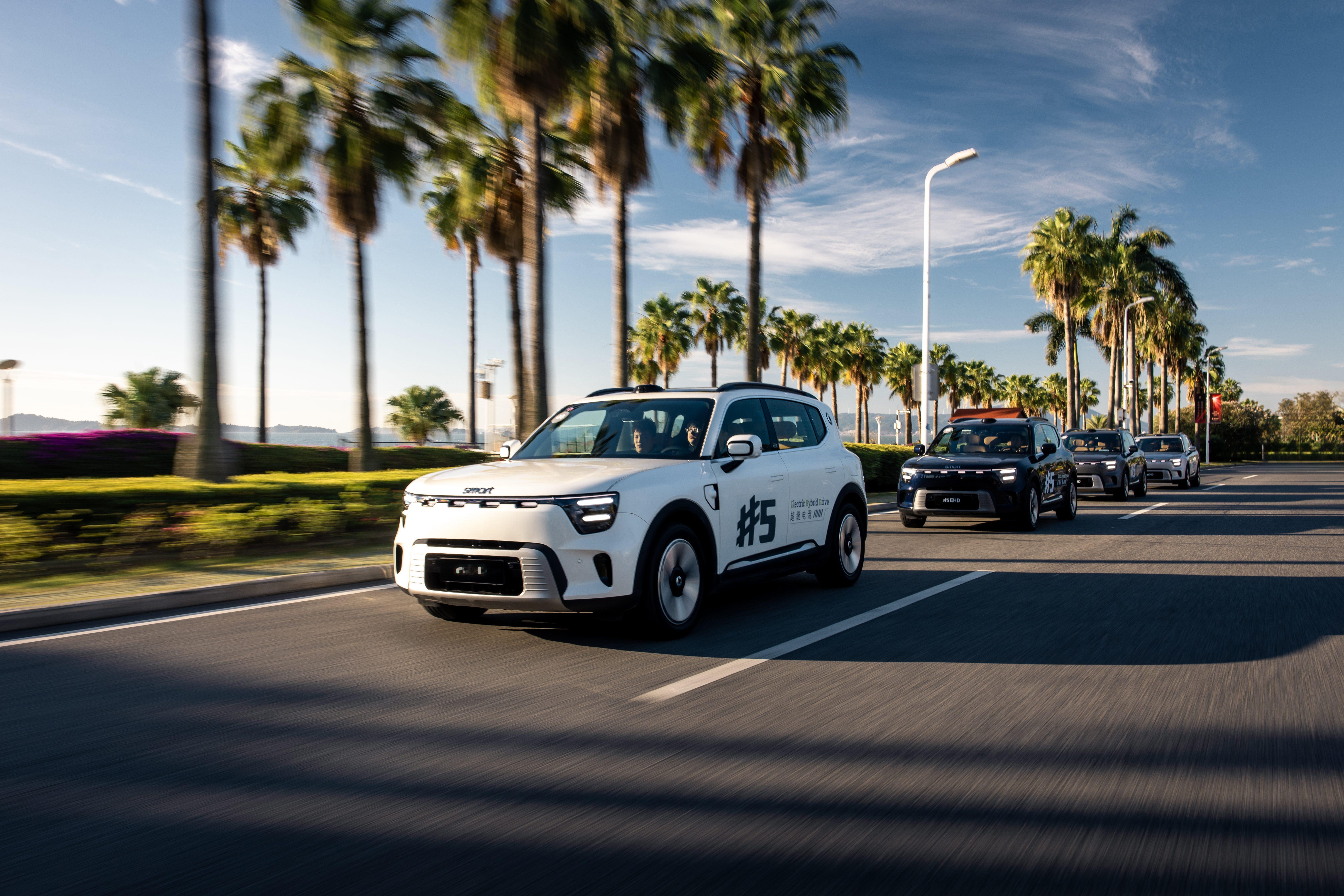 中德混血的超级电混够理想吗smart精灵5号超级电混作为一款混动车型，它的表现