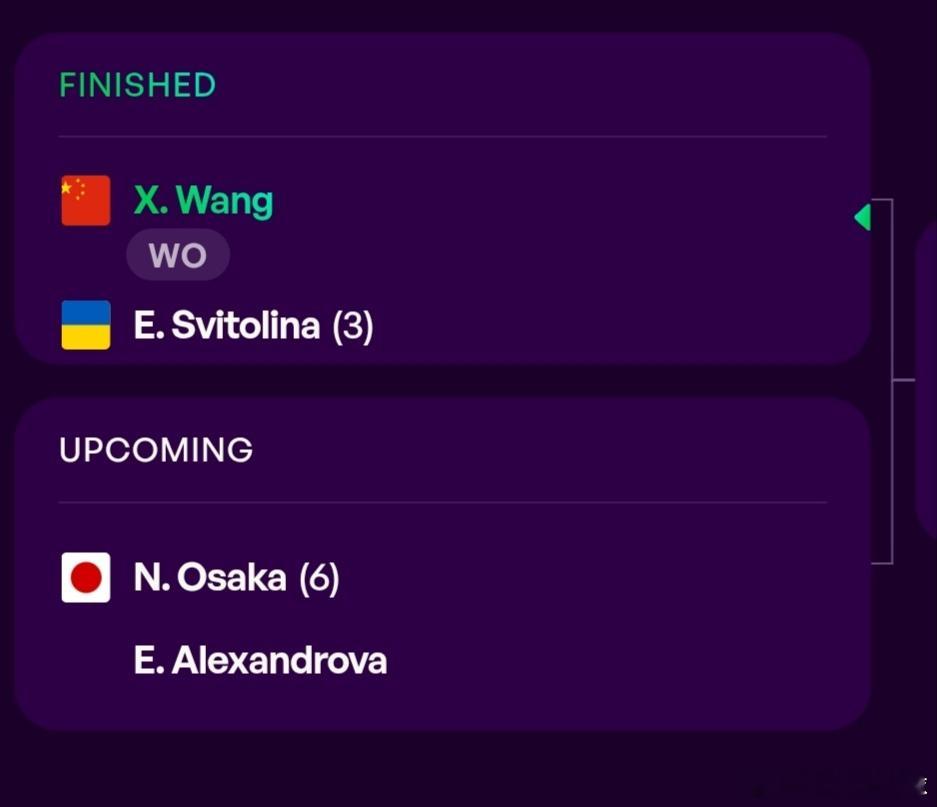 WTA500巴特洪堡站🇩🇪女单8进4王欣瑜🇨🇳对手斯维托丽娜🇺🇦赛前