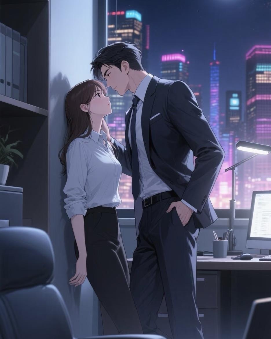 江苏南通，一男子看上了有钱有颜、丰乳臀肥的女上司，由于工作需要他们联系密切，