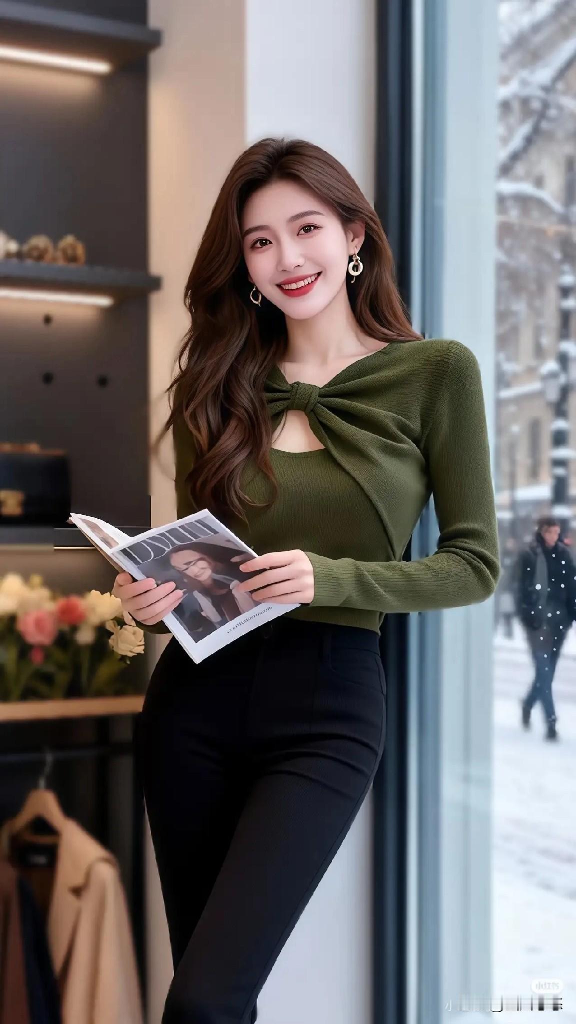 真正坚毅的女性，并非一味咬牙死扛所有难题，而是带着明媚的笑容去直面挑战。微笑并非