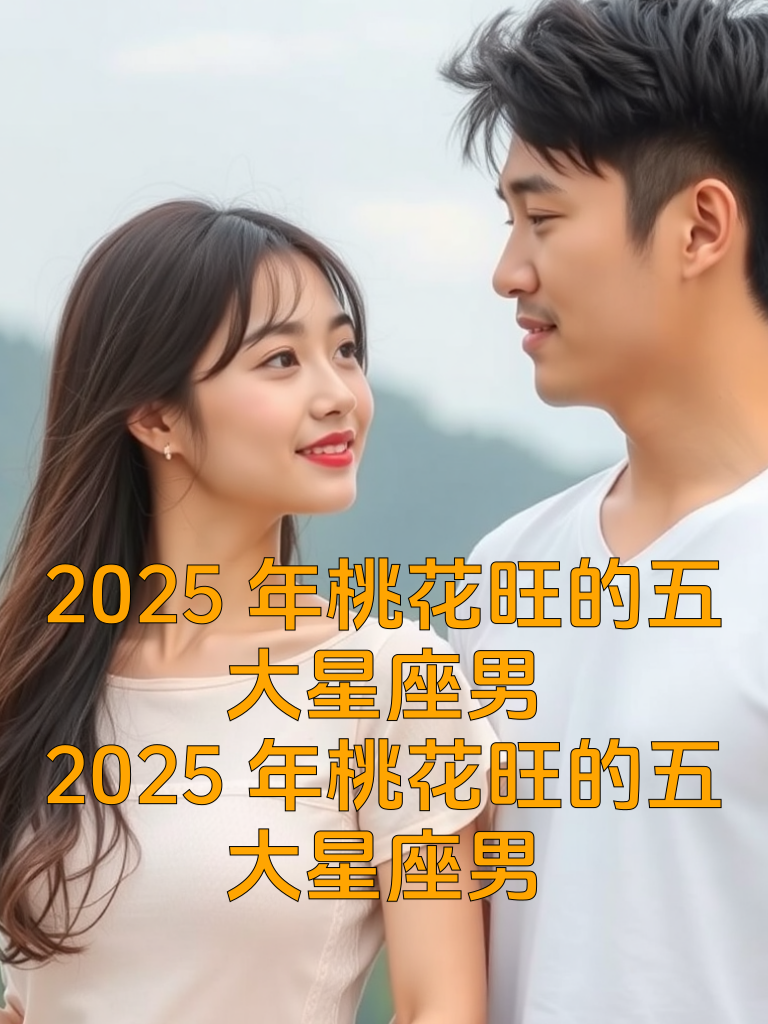 2025年桃花旺的五大星座男