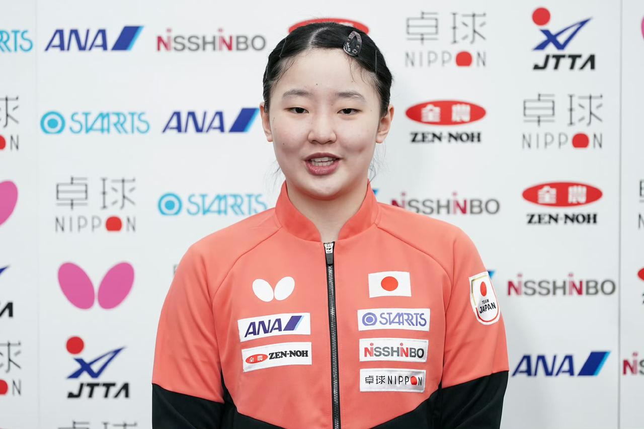 伦敦世乒赛，张本美和放狠话，目标只有1个。上一次世乒赛日本队拿到了银牌，