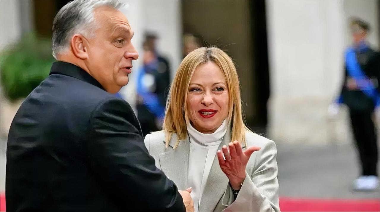 又一个匈牙利出现了，意大利首相梅洛尼打破了欧盟成员的“一致立场”，对欧尔班在乌克