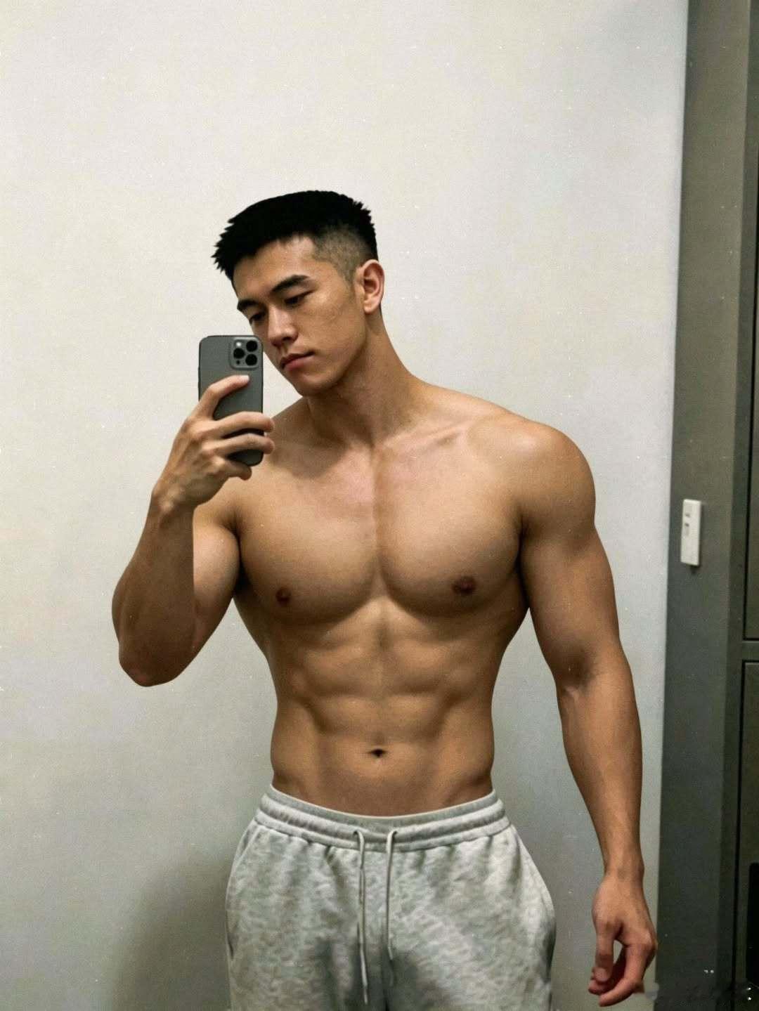 至今没人见过我的完全体很好看的身材照MaleModel