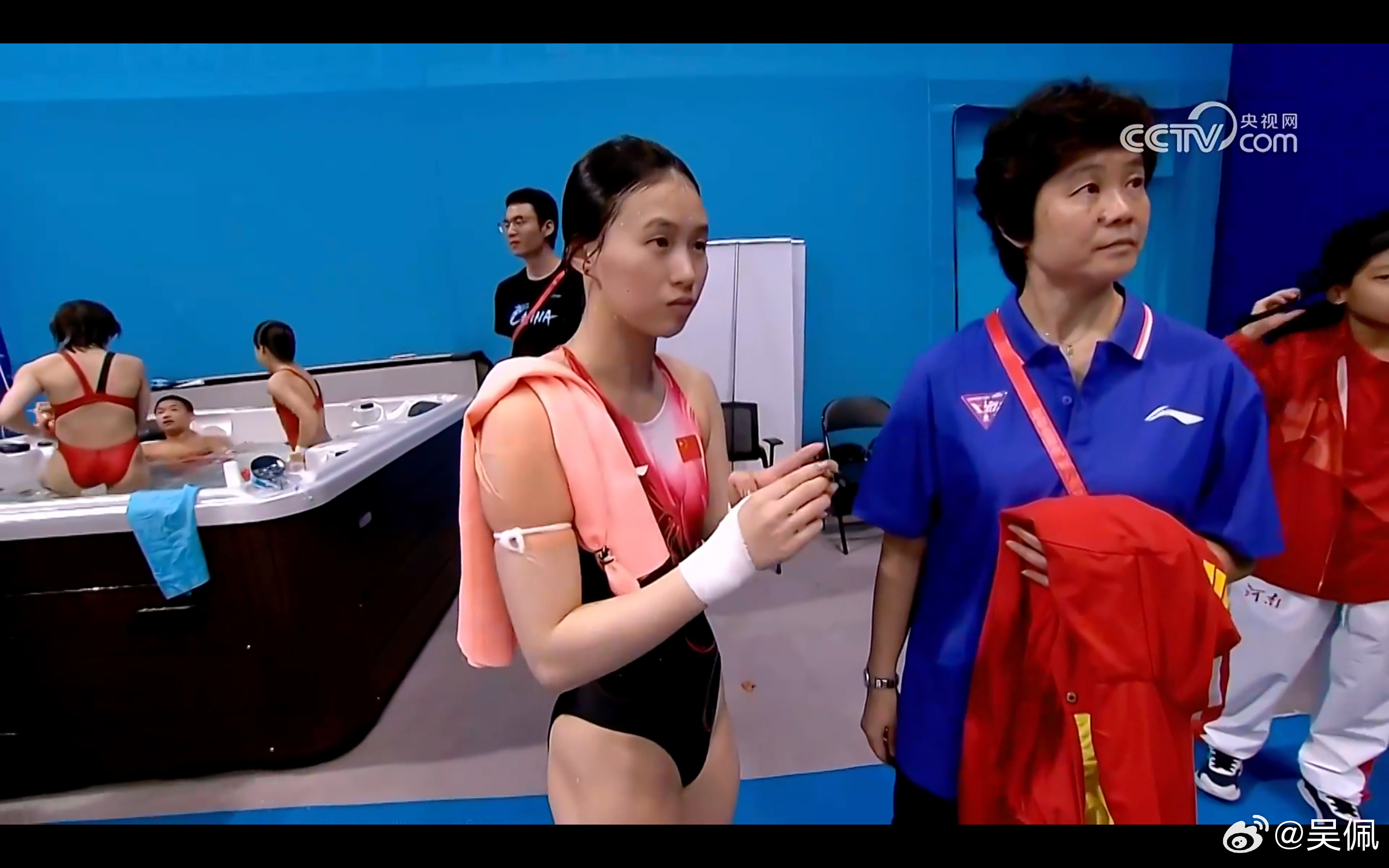 有人在看全运会吗？跳水陈芋汐表现很出彩👍第十五届全运会第十五届全运会全红婵陈芋
