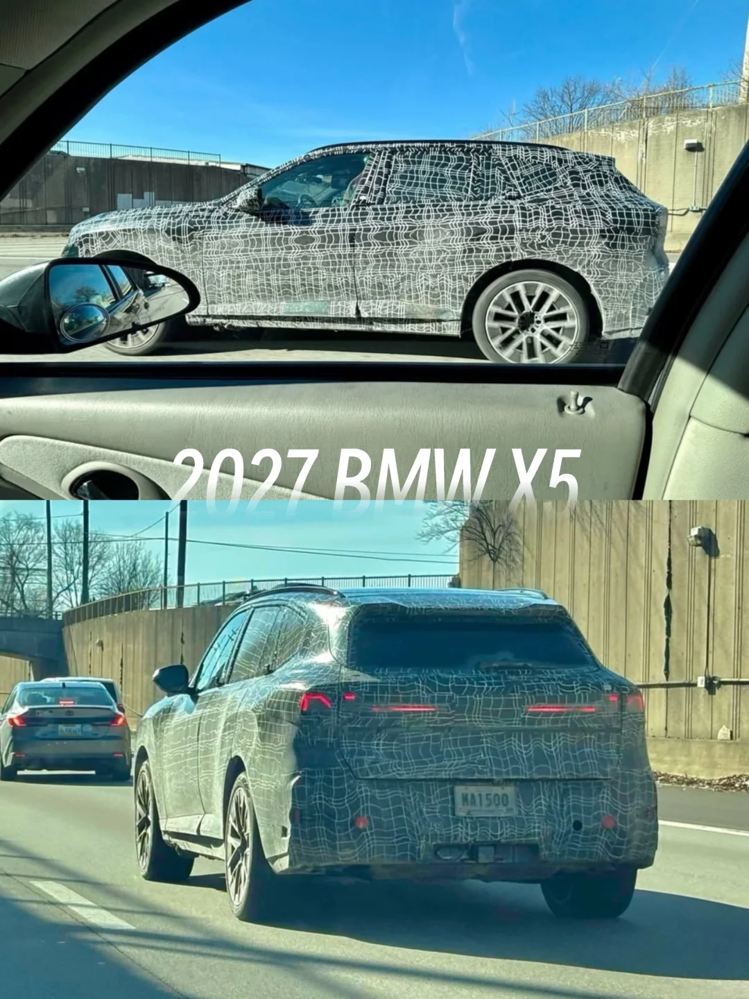 新款宝马X5谍照，居然看到它了