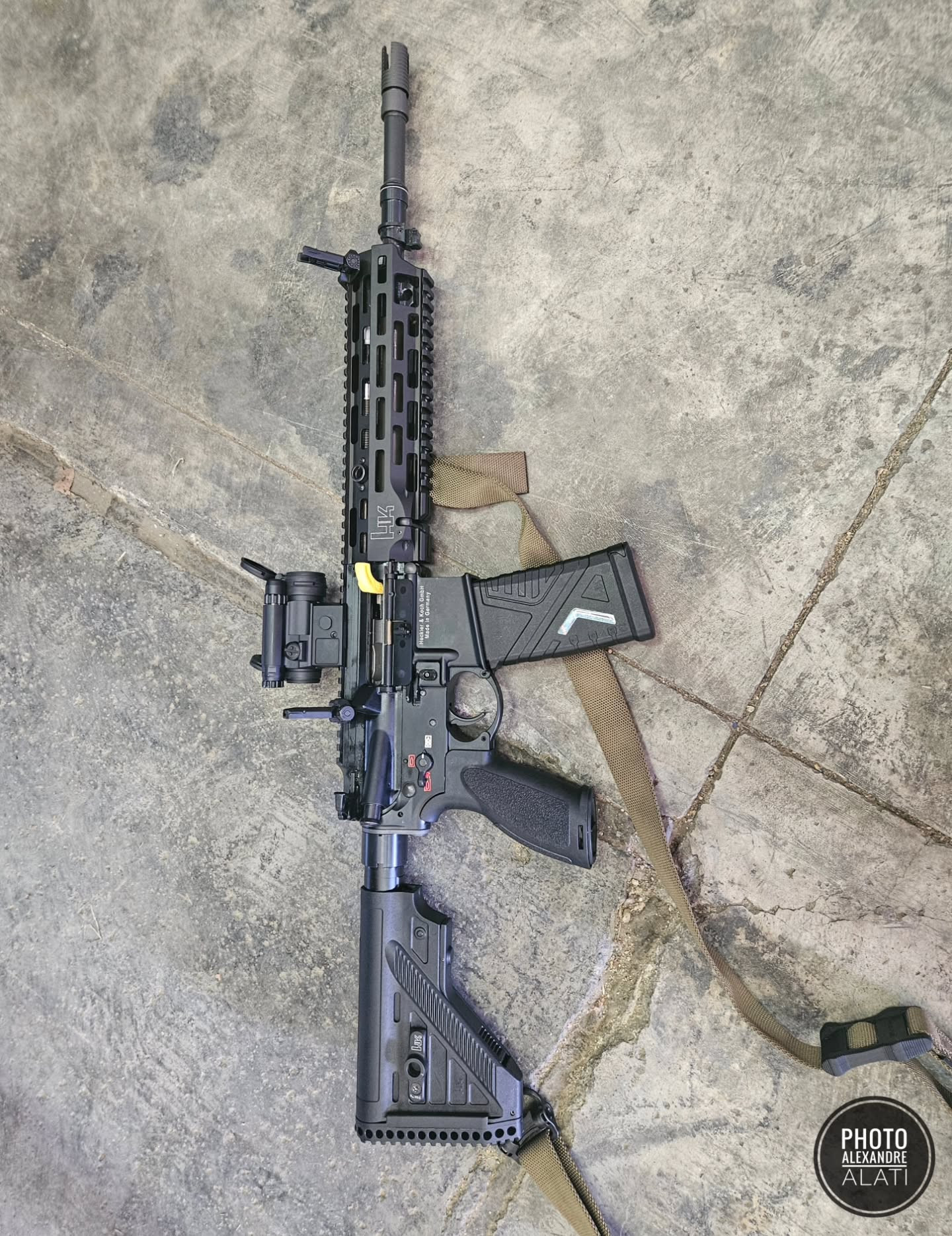 HK416F-SV2将于2027年4月装备法国陆军。配备了新的护木、新的枪托