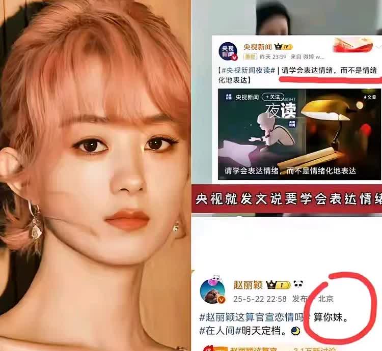 染了个黄头发，就可以说脏话了吗？瞬间不喜欢赵了，从劈小叉辟谣，