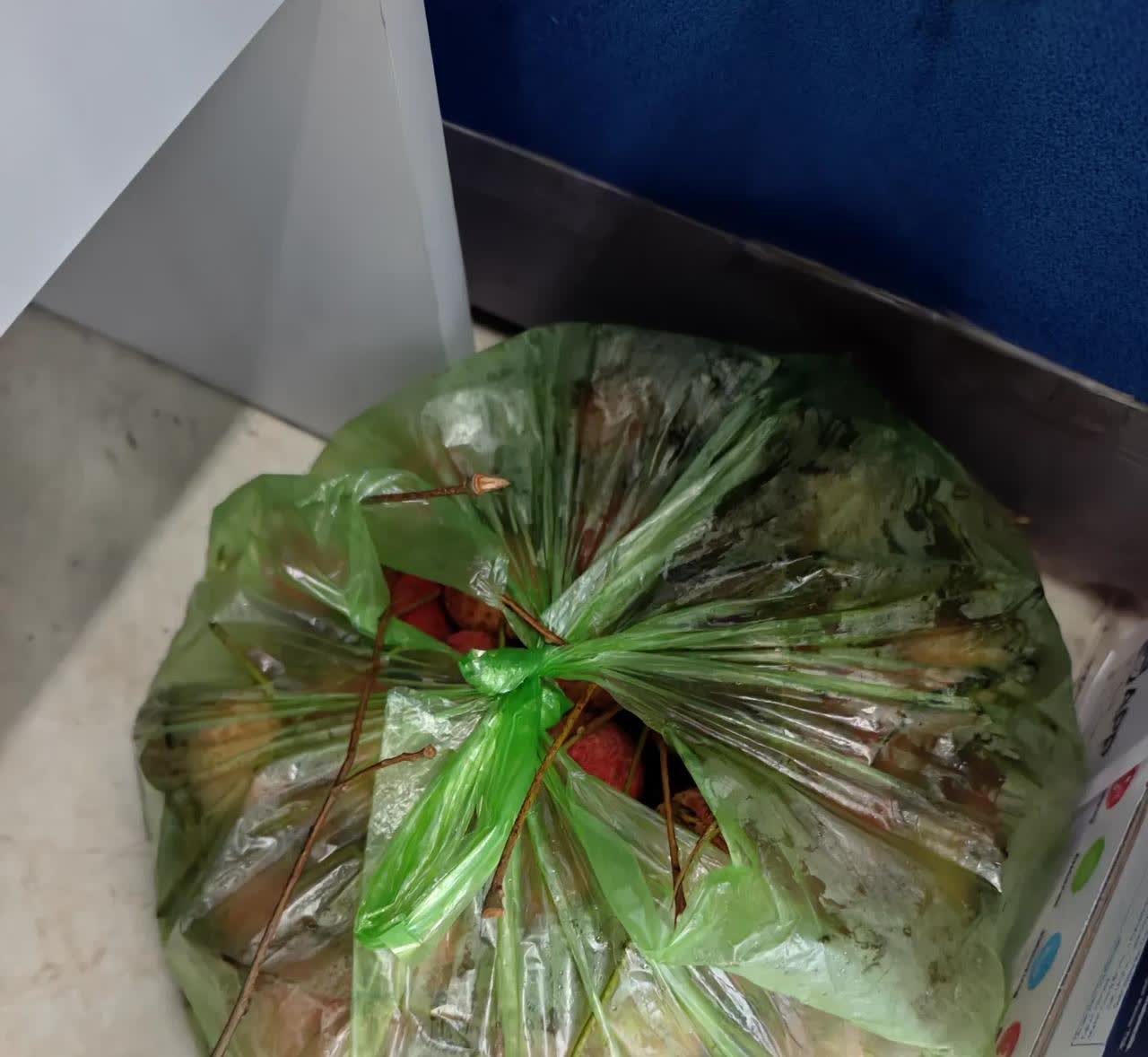 越南妹的荔枝价格暴跌，太惨了！昨天下午，厂子里的越南妹子，手里拿着纸和笔，在