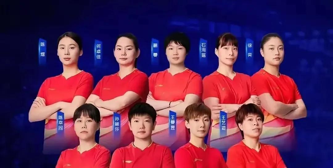 中国女乒10大金花一览；1；🇨🇳孙颖莎24岁，身高1.62米；2；?