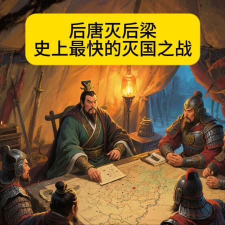 史上最快的灭国之战公元923年10月2日，后唐皇帝亲率两万兵马渡过黄河，直扑守