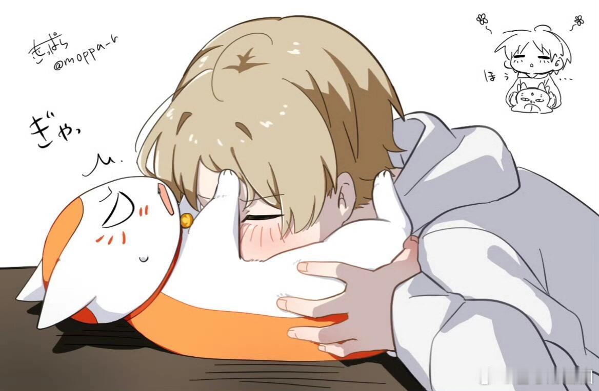 夏目猛吸两口三三>ᴗoಣ✨画师：moppa_r​​​夏目友人帐​​​