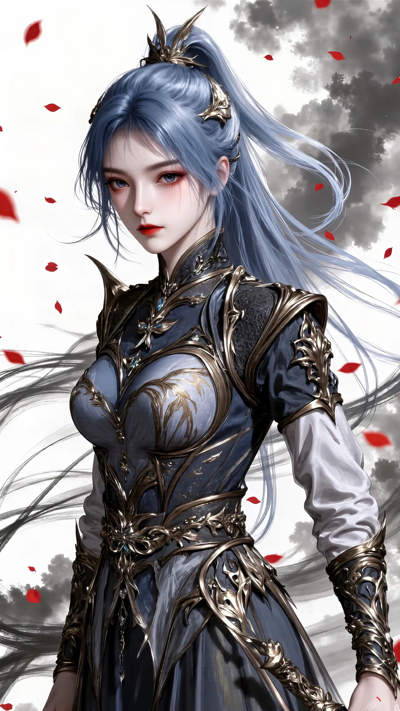 斗罗大陆2动画王冬儿【精致美图】水墨风，好像又是另一种意境！国产动漫动漫星域