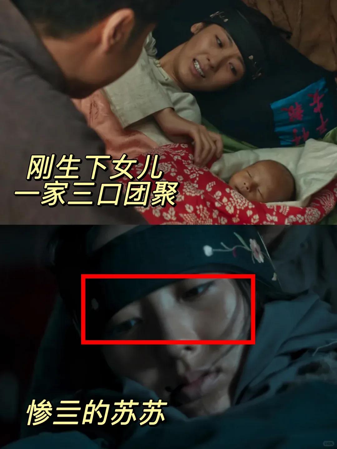 《生万物》大结局苏苏还是被嫂子毒死了，死在了女儿出生的那一天苏苏害怕没人照顾