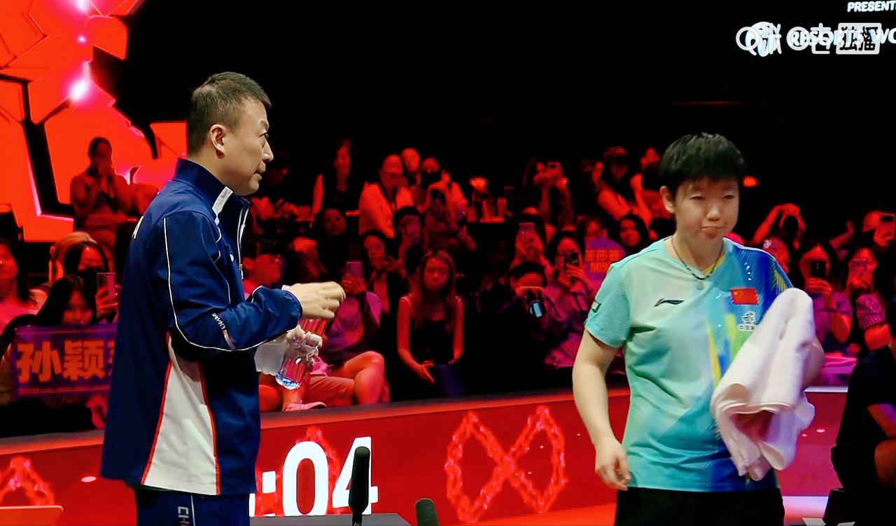 我去！国乒还有秘密吗？马琳指导孙颖莎，都被全程收音了，我们的战术全被人家听