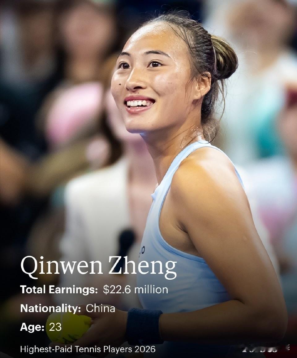 截至2026年9月，郑钦文在美网期间的世界排名回升到第80名。这个排名对现在的她
