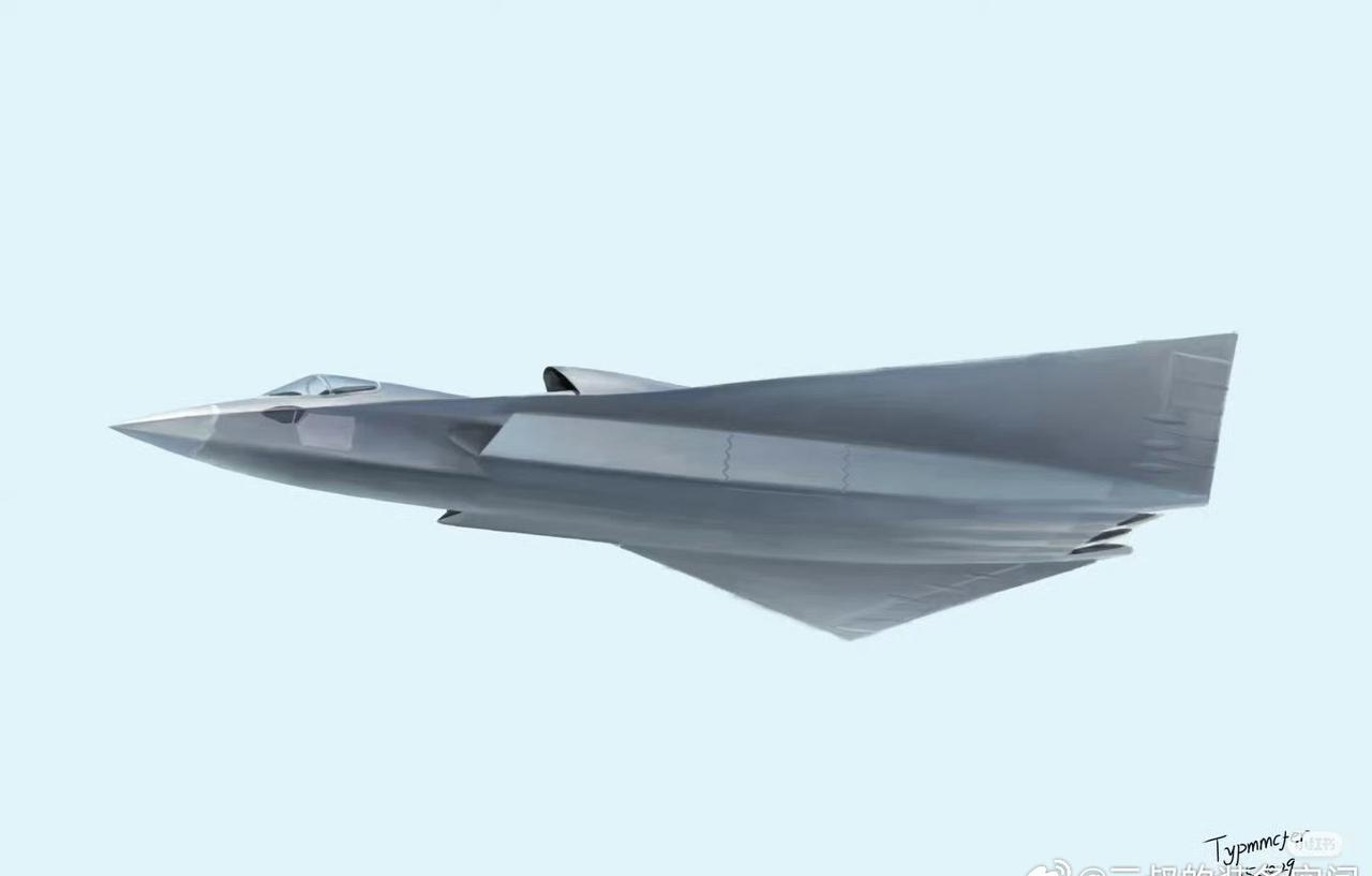 南六第二架效果图，其实进气道变成DSI也挺好看，尾部二元矢量机动性提高，对这款大