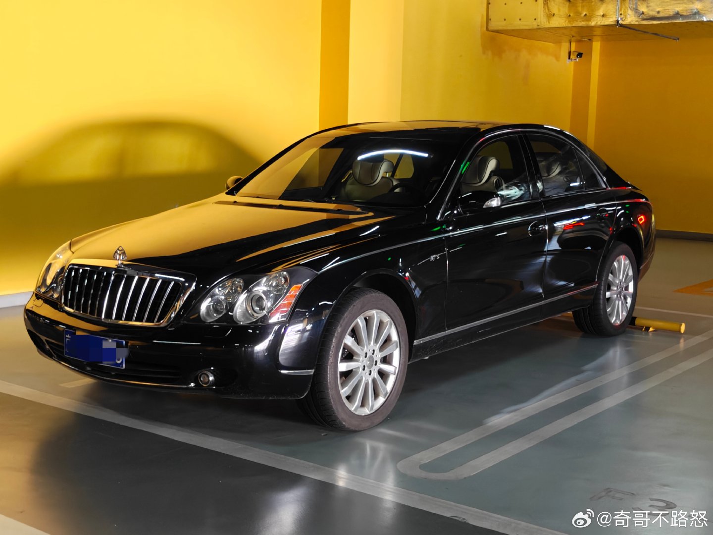 见一台，少一台，真正意义上的迈巴赫#迈巴赫#​