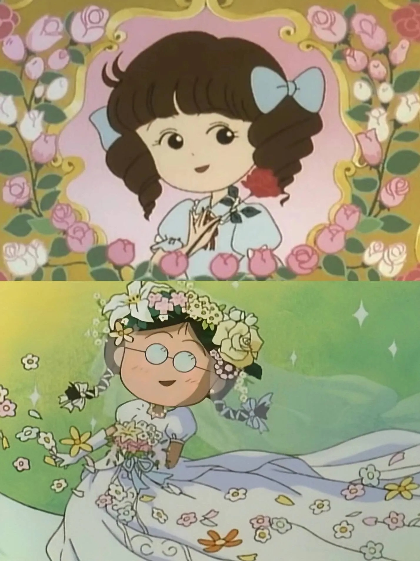 樱桃小丸子早期画风中的女性们