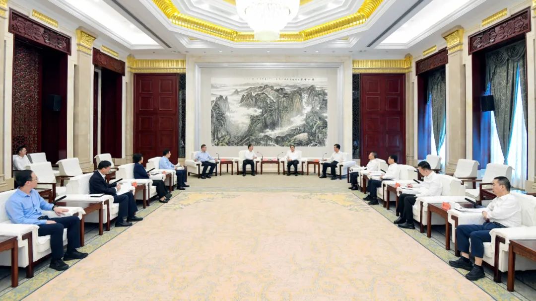 徐麟李炳军会见国家数据局党组书记、局长刘烈宏一行