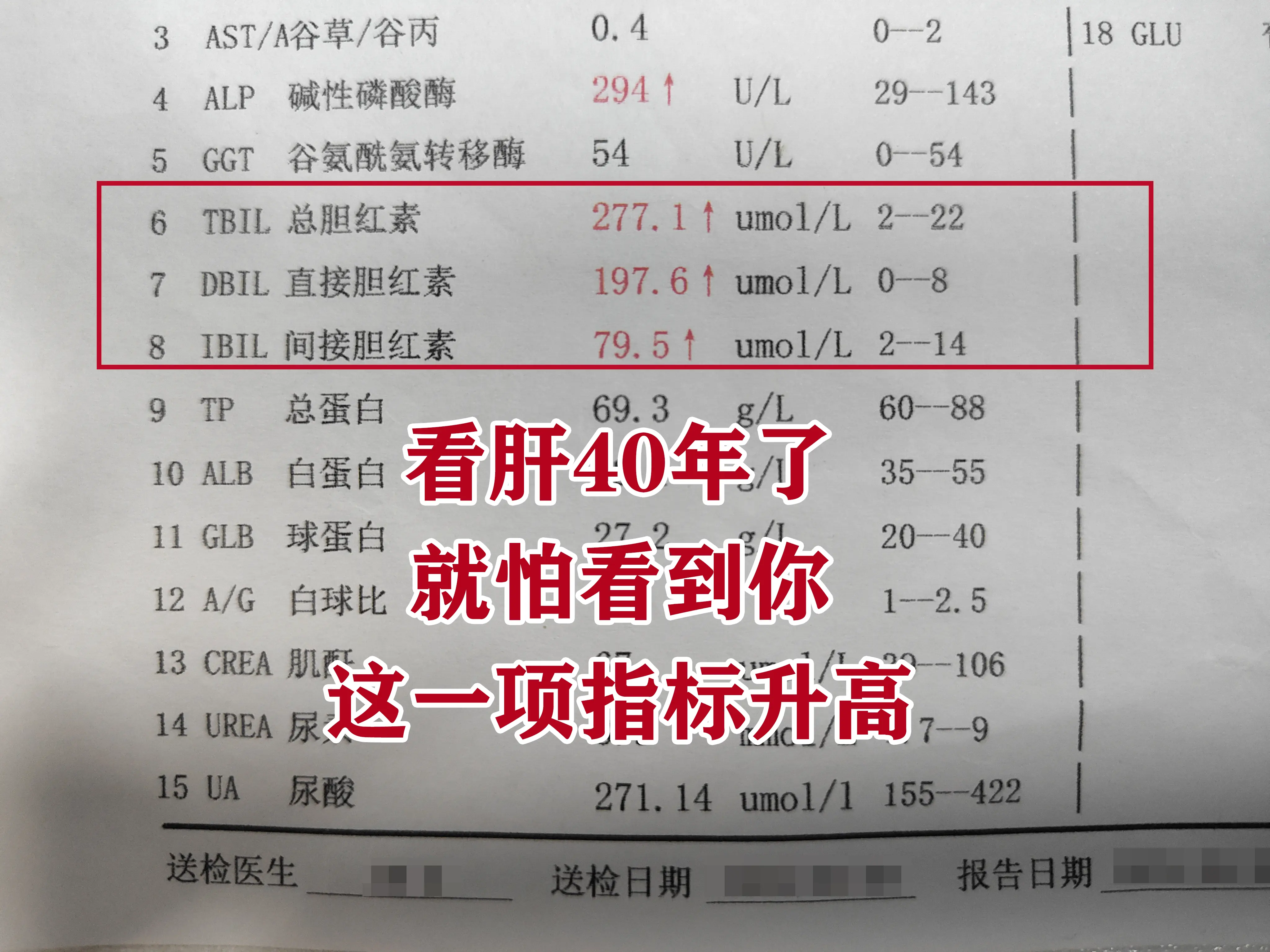 这位朋友的单子我看到了，胆红素轻度升高一般问题不大，像你这样超过正常值...