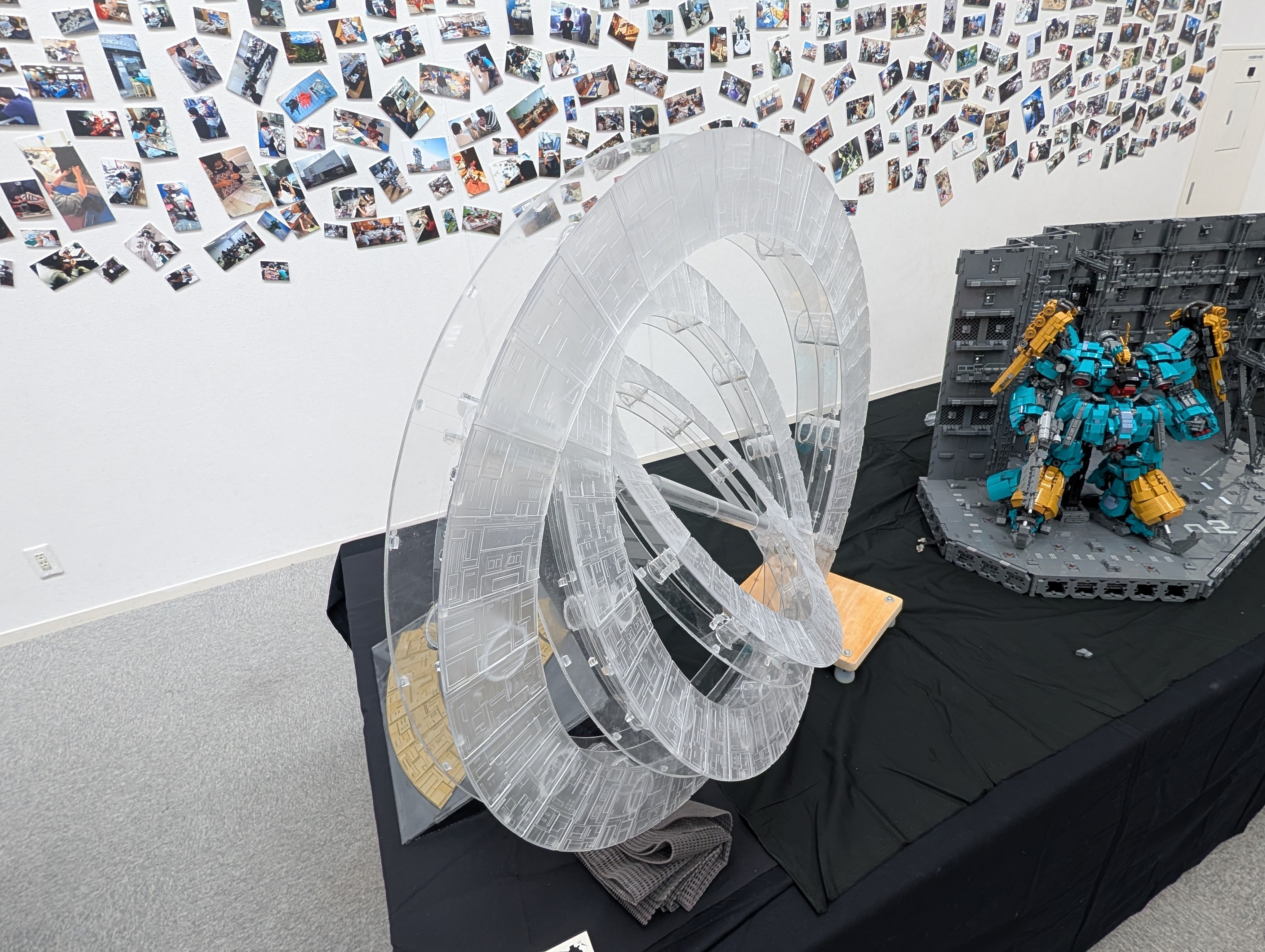 11区老哥ハイドラ整了个天使之环高达模型