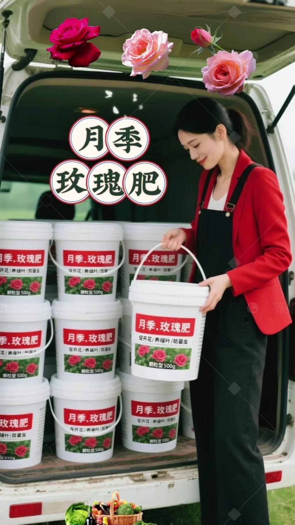 想让家中的玫瑰与月季成为花.园.焦点？这款定制型花卉营养颗粒肥正是你的理想之选！