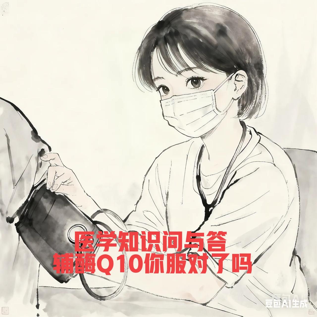 辅酶Q10你服对了吗？-----医学知识每日1一2问辅酶Q10具有能量补