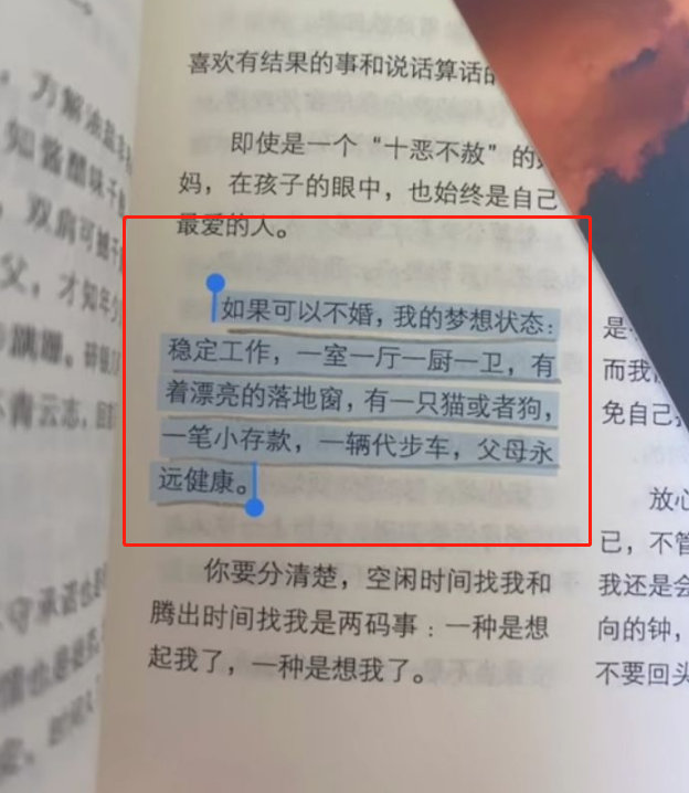 这应该是很多单身不婚人的理想状态吧​​​