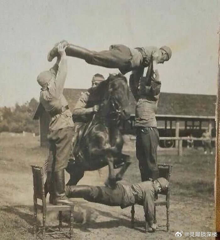 芬兰骑兵训练，1930年代