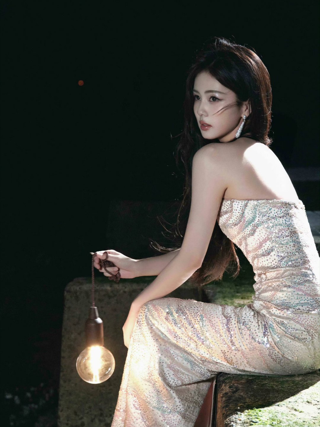 白鹿高定女王一天两套每一套都爆好看