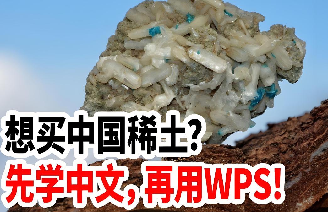 出乎所有人的意料，中文竟然也成了除稀土之外，中国打出来的另一个“王炸”！“想