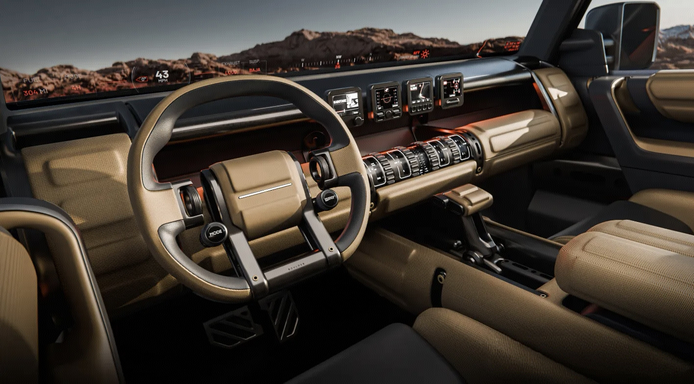 现代Boulder硬派SUV概念车发布