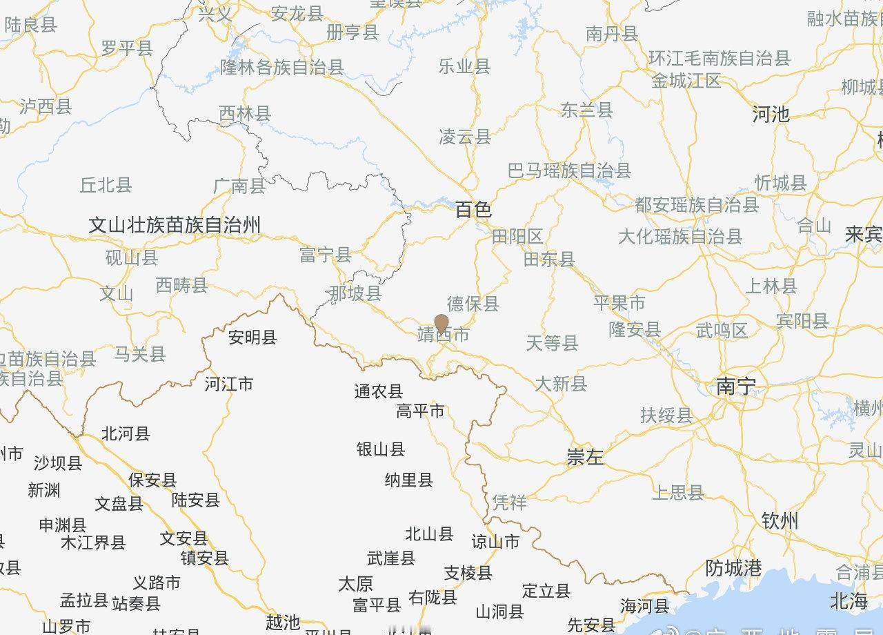 【广西地震局】据广西地震台网正式测定：2025年10月6日17时34分在广西百色