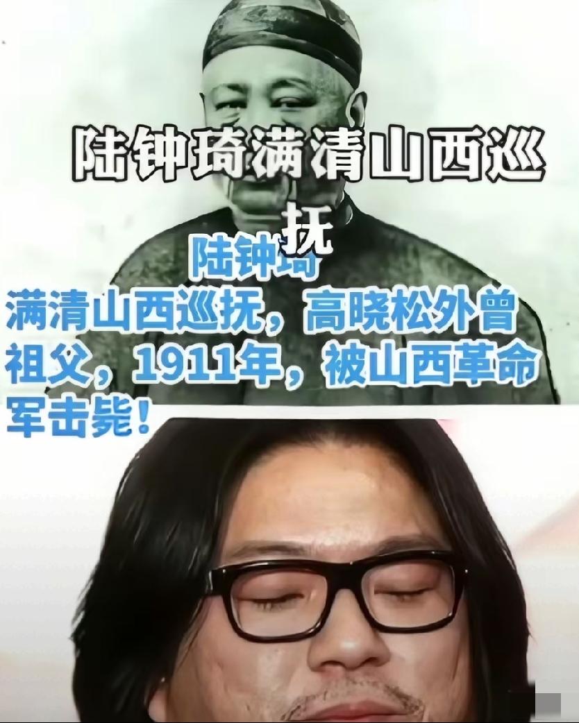 高晓松为什么当公知？？真相惊掉下巴，高晓松外婆的爷爷陆钟琦，是溥仪父亲醇亲王载