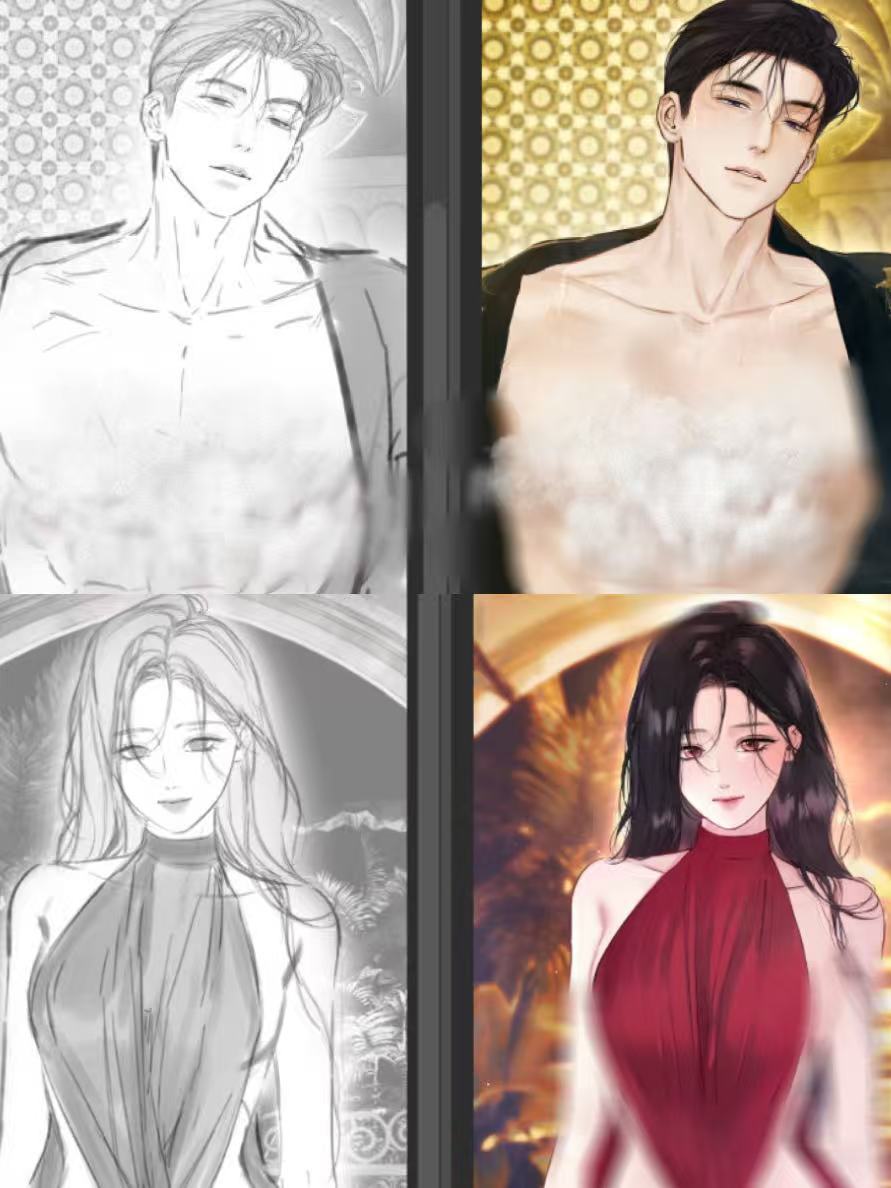 漫画错撩复更《错撩》新特典也太绝了吧！郑书意身着酒红色礼服，那曼妙的身姿让人移