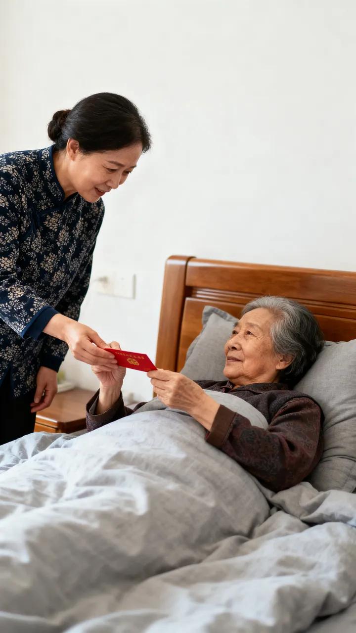 婆婆在我家住了十年，临终前却把80万存款全部留给小姑子我叫李芳，今年五十二岁