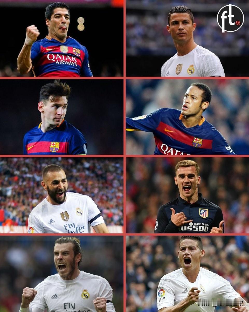 2015/16赛季西甲联赛部分球员的数据：🇺🇾苏亚雷斯（巴塞罗那）——4