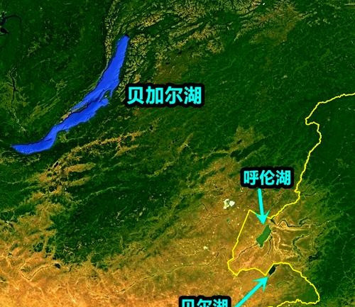 贝尔湖划分实力博弈下的无奈选择清朝时贝尔湖本是中国地盘