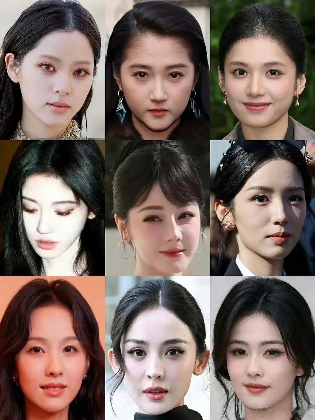 90花95花时装周G社生图迪丽热巴、关晓彤、鞠婧祎、陈都灵、白鹿、周也、张婧仪、