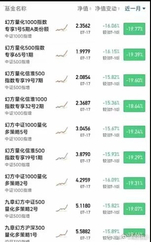 手是凉的。不是冻的，是看到散户利润回吐20%后的那种凉。幻方量化峰总被调整，宽基