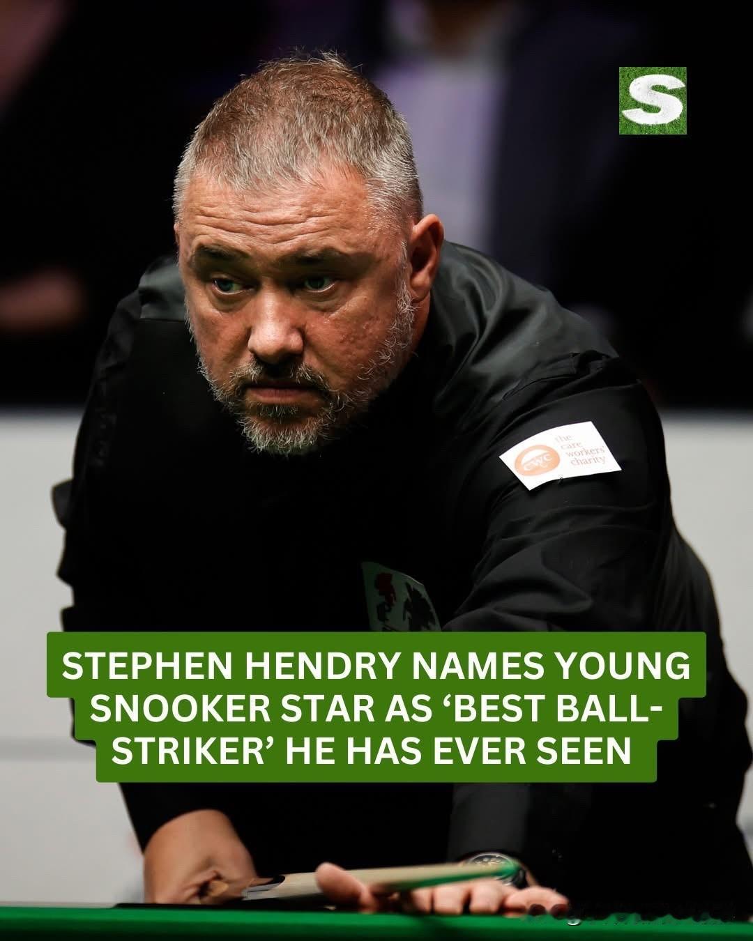 56岁的亨德利近日对赵心童夺得利雅得锦标赛冠军表示赞叹：“他已经四次打进决赛，而