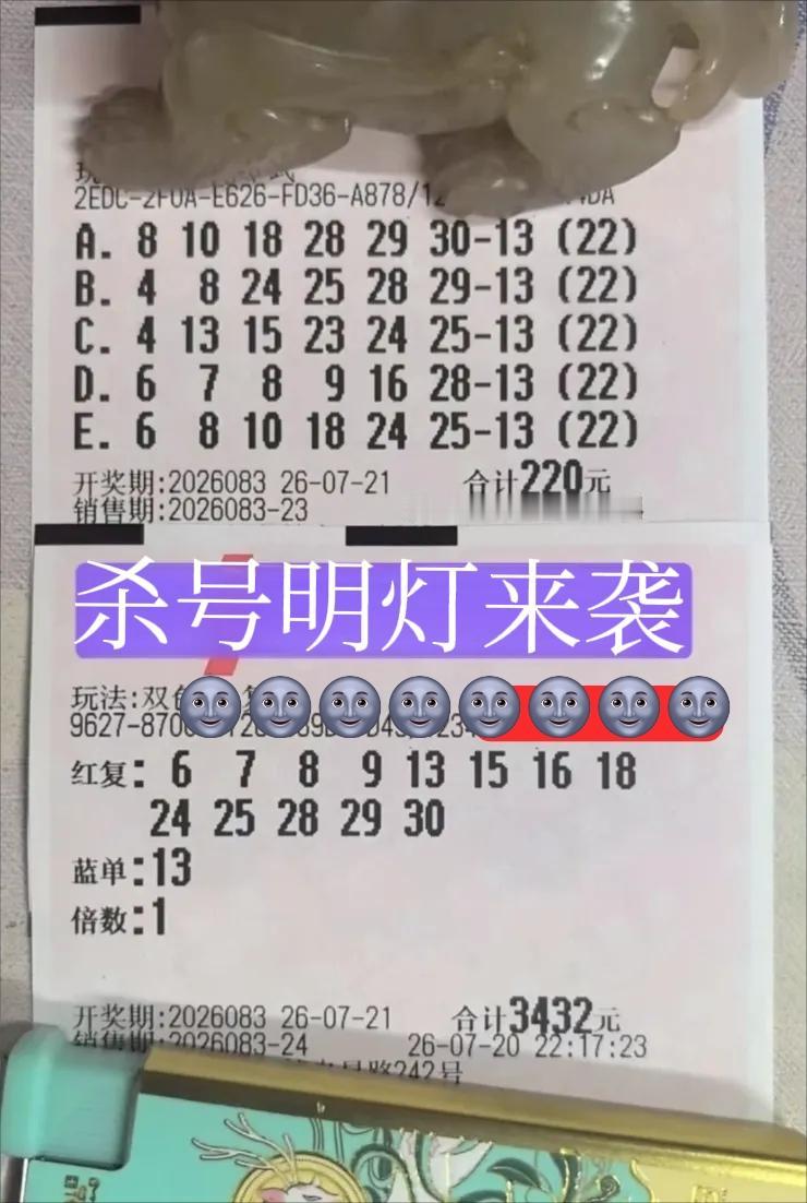 老规矩，各种杀号明灯来袭！大佬票杀号明灯，万元大票杀号明灯，四胆大复式杀号明灯，