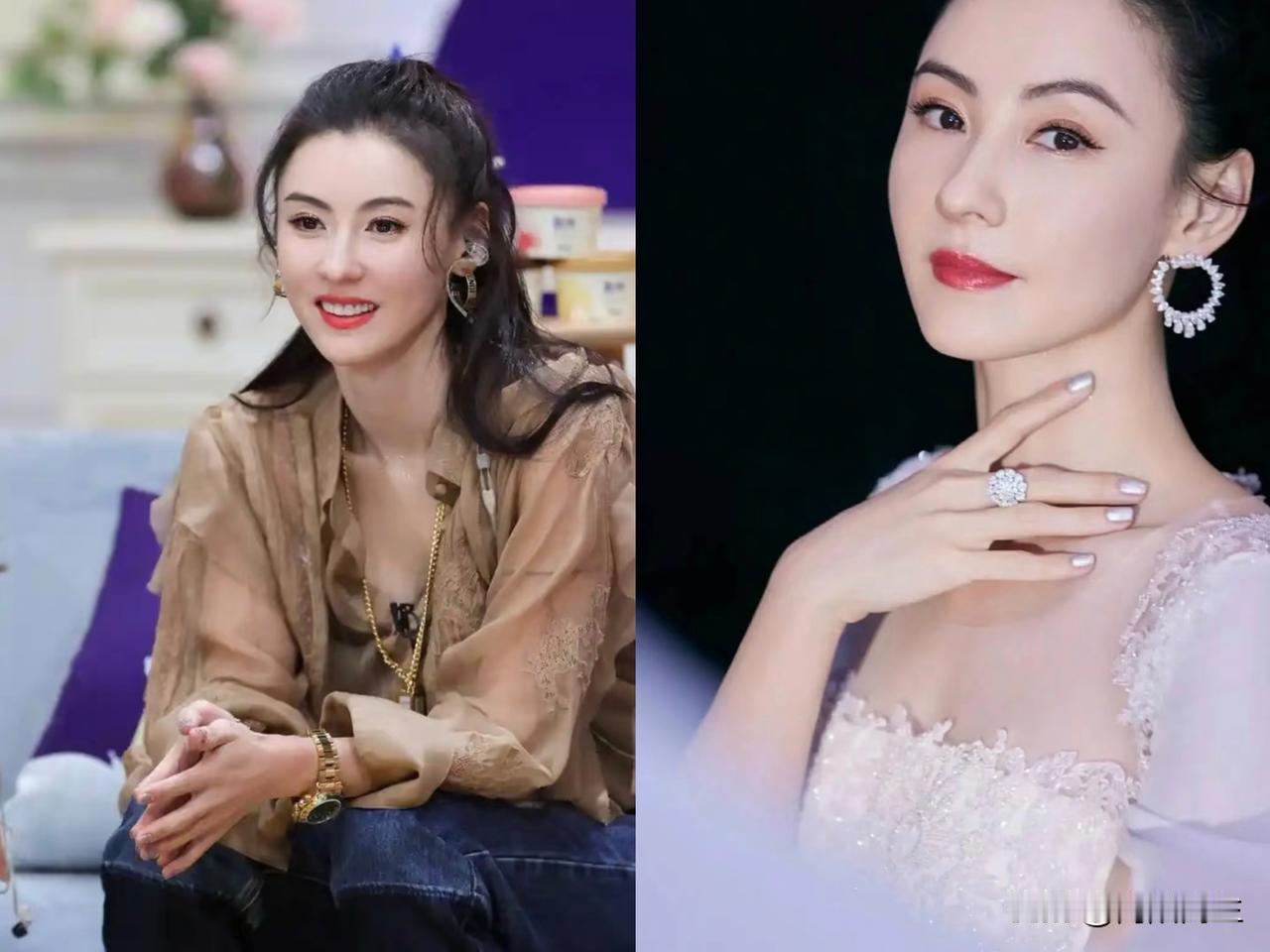 张柏芝这次崩溃大哭，不是因为她的离婚，更不是因为1000万的违约金，