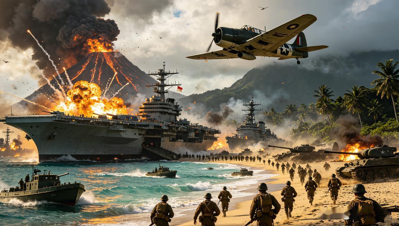 二战日军在哪战死最多?答案就是太平洋战场，尤其是那些惨烈的岛屿争夺战。根据日