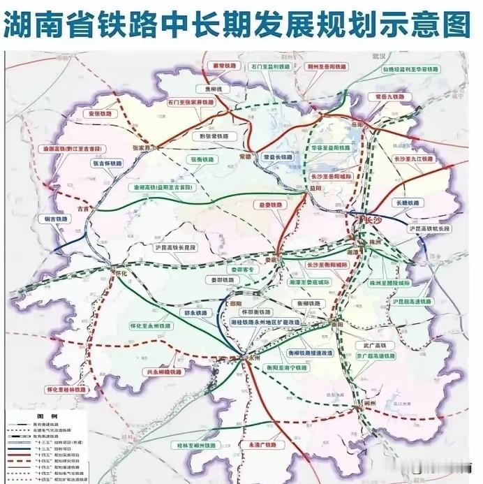 湖南要发展，“出省”高铁要加快建设！湖南要对外做大做强，高铁不仅仅修省内，要打