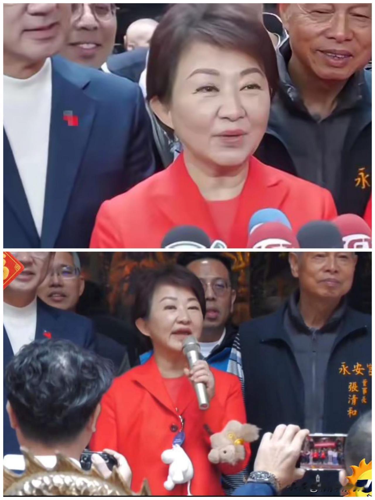 真没想到啊，台中市长卢秀燕于大年初一再次表态，称为了保护“台湾安全”，所以支持防