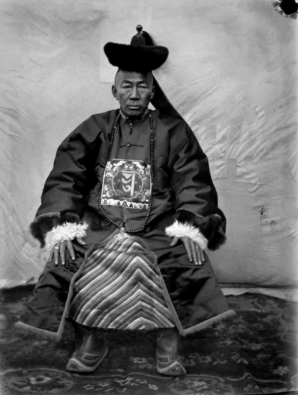 【来自投稿】1910-1920年英国摄影师拍摄的蒙古人（大英图书馆收藏照