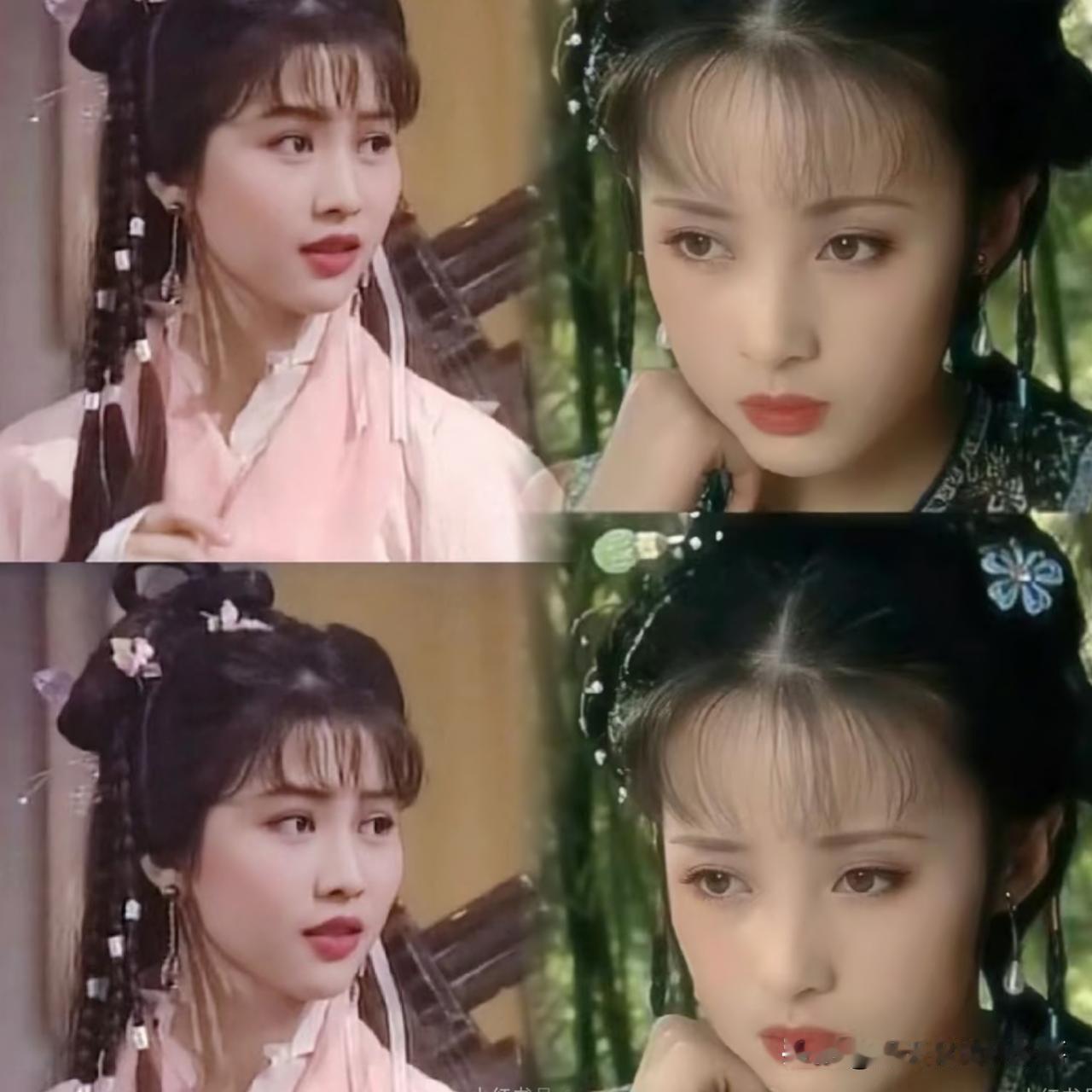 她们俩谁更胜一筹？蒋勤勤是优雅端庄的古典美人，精致又落落大方，自带古典韵味的端庄