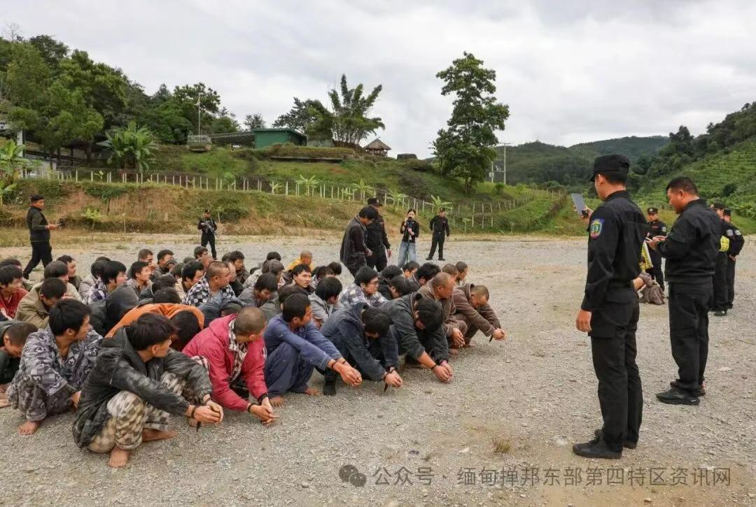 勐拉同盟军在11月21日，在靠近云南省边境的打洛口岸，交付了57名网络分子。根据